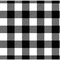 Buffalo Plaid Black White Anti-Pill Premium Fleece Fabric | By The Yard